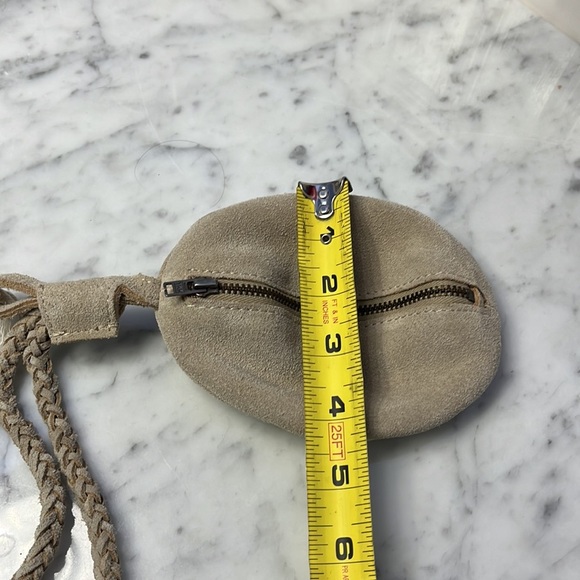 Free People Kingsley Natural Suede Wristlet NWT - Picture 8 of 16